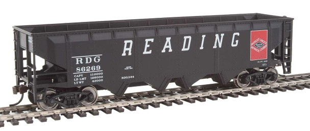 Walthers 931-1422 Offset Hopper - Ready to Run - Reading #86269 HO Scale