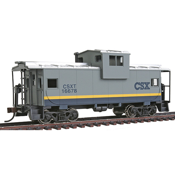 Walthers 931-1505 Wide-Vision Caboose - Ready to Run - CSX Transportation HO Scale