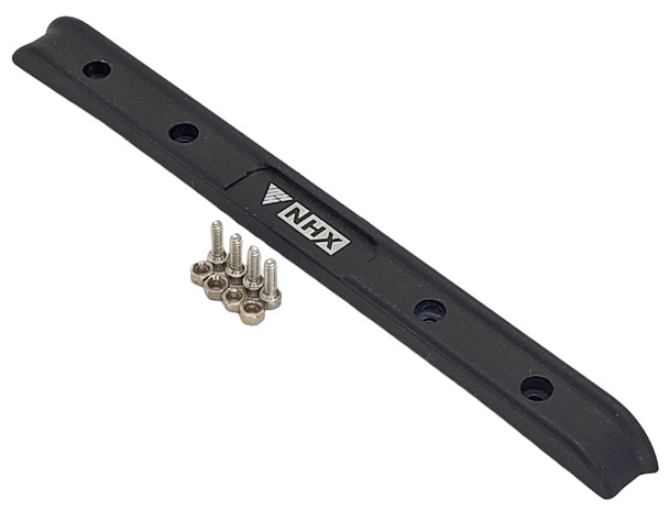 NHX RC Aluminum Rear Bumper Mount -Black : Axial SCX24 C10