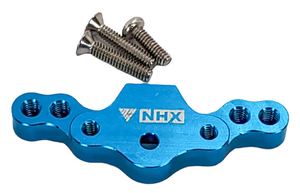 NHX RC Aluminum Camber Block Front -Blue :Losi Mini T 2.0 / Mini-B
