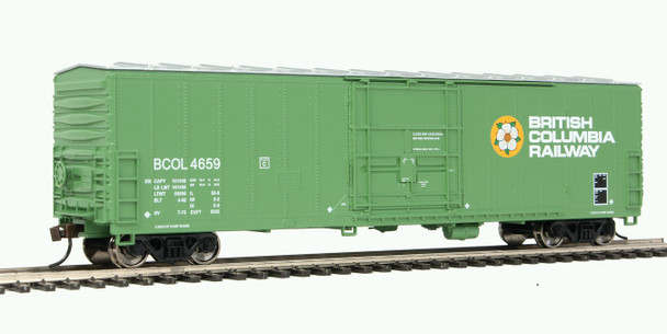 Walthers 931-1800 Insulated Boxcar - Ready to Run - British Columbia Railway HO Scale