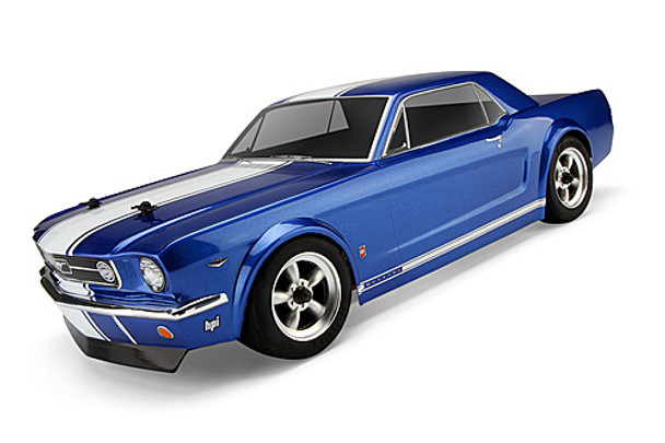 HPI 104926 1966 Ford Mustang GT Coupe Clear Body (200mm)