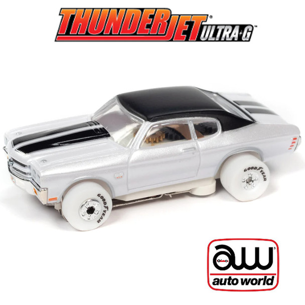 Auto World Thunderjet Ok Used Cars 1970 Chevrolet Chevelle SS iWheels HO Slot Car