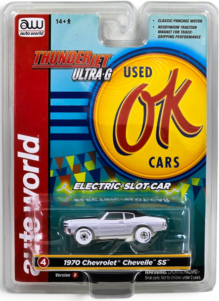 Auto World Thunderjet Ok Used Cars 1970 Chevrolet Chevelle SS iWheels HO Slot Car