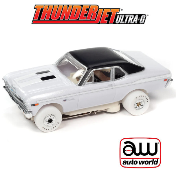 Auto World Thunderjet Ok Used Cars 1969 Chevrolet Nova SS iWheels HO Slot Car