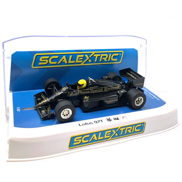 Scalextric C4234 Lotus 97T - Portuguese GP 1985 - Ayrton Senna 1/32 Slot Car