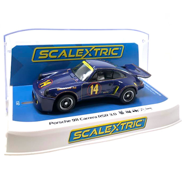 Scalextric C4241 Porsche 911 3.0 RSR - Trans AM 1974 - Al Holbert 1/32 Slot Car