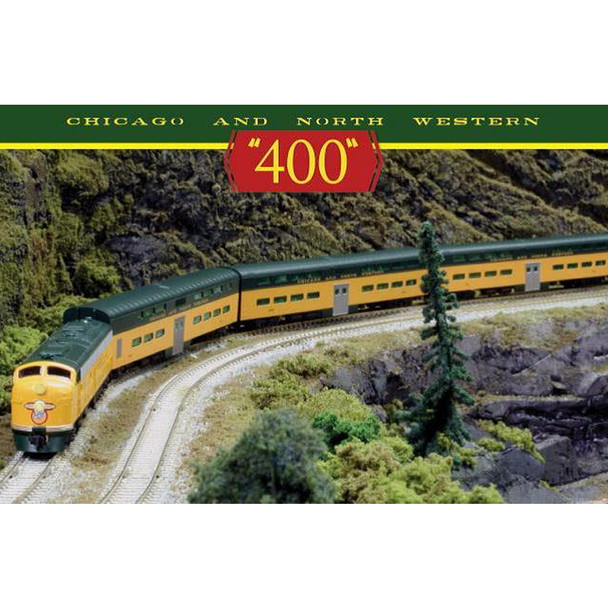 Kato 106-0046 "400" Starter Train Set Chicago And North Western N Scale