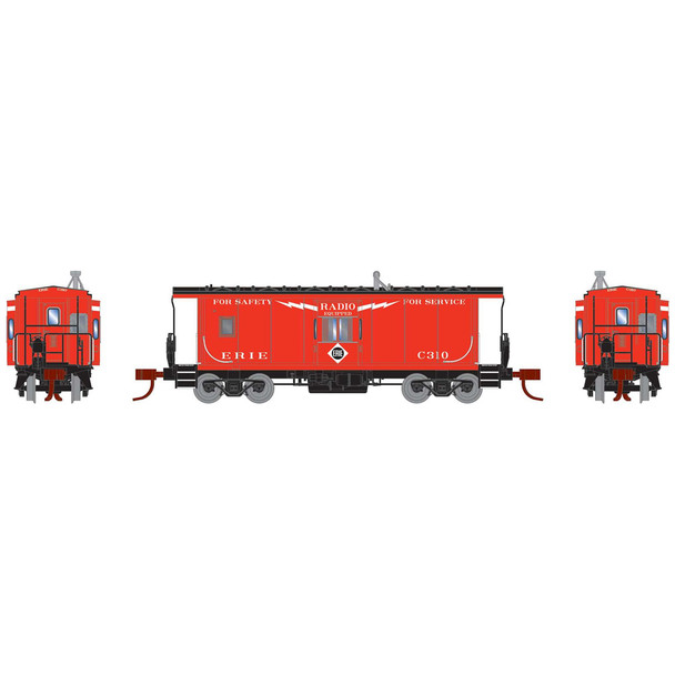 Athearn 24324 Bay Window Caboose Erie #C310 N Scale