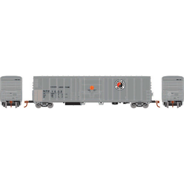 Athearn ATH71044 RTR 57' PCF Mechanical Reefer - Northern Pacific #1608 HO Scale