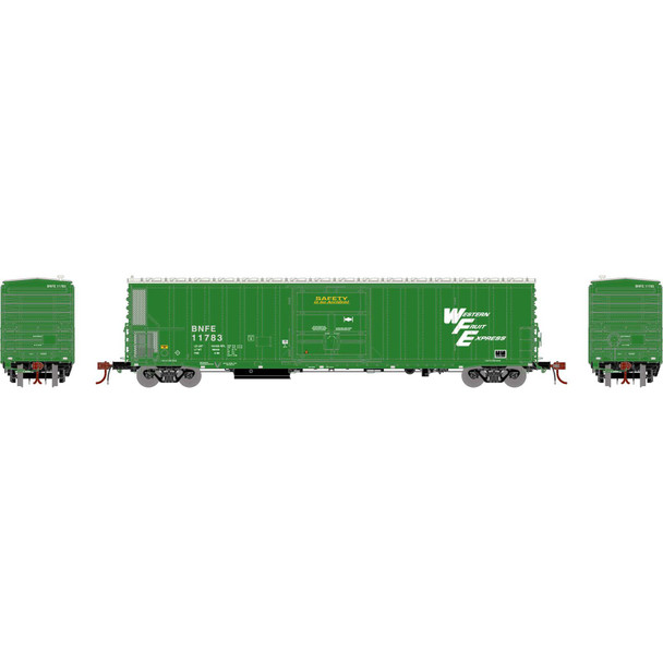 Athearn ATHG66303 FGE 57' Mechanical Reefer - BNFE/Green #11783 HO Scale