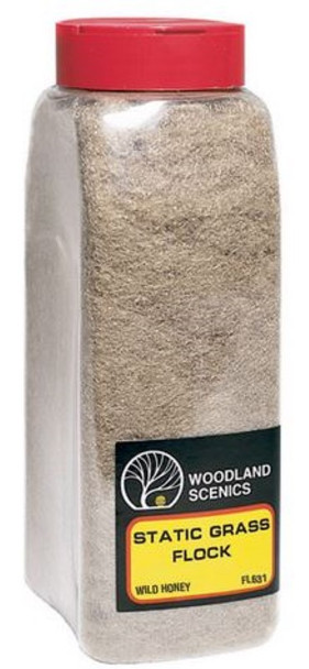 Woodland Scenics Static Grass Flock Wild Honey 32 oz FL631