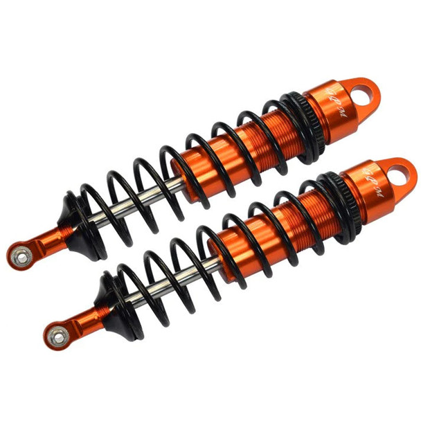 GPM Alum 6061-T6 Rear Adjustable Spring Dampers 143mm w/6mm Shaft Orange : Sledge