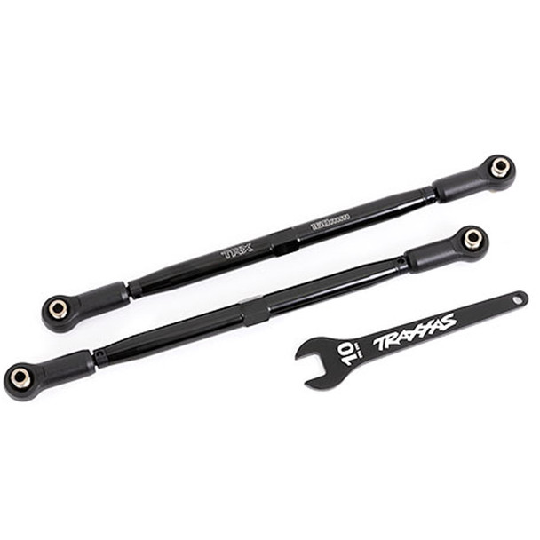 Traxxas 7897A Front Tubes 7075-T6 Aluminum 188mm Toe Links Black (2) : X-Maxx