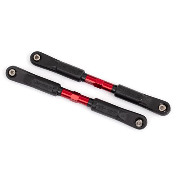 Traxxas 9547R Tubes Front Aluminum 7075-T6 Camber Links 117mm Red (2) : Sledge