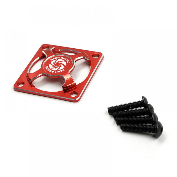 Yeah Racing YA-0703RD Aluminum 30x30mm Fan Protector Red