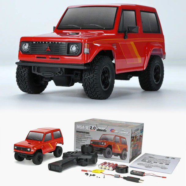 Carisma 85668 MSA-1E 2.0 MITSUBISHI PAJERO XL-W 1/24th 4WD RTR