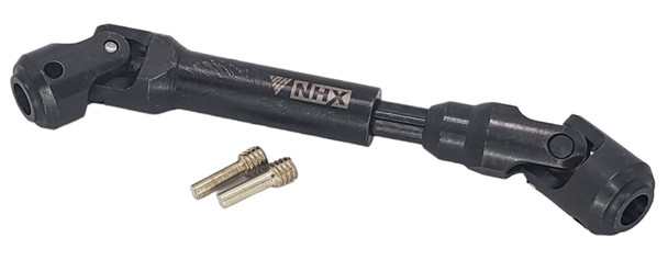 NHX RC 94-128mm Metal Splined Center Driveshaft CVD: 1/10 Crawler