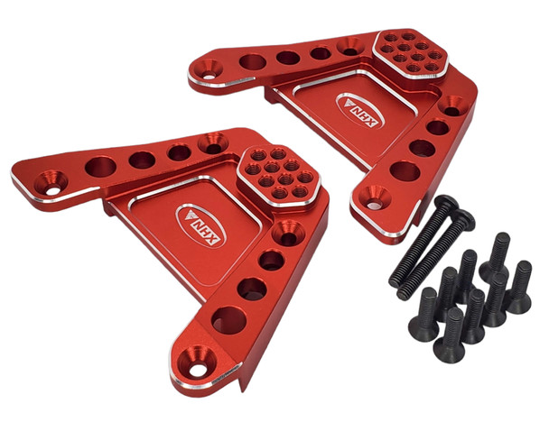 NHX RC Aluminum Rear Shock Tower for Axial SCX6 -Red