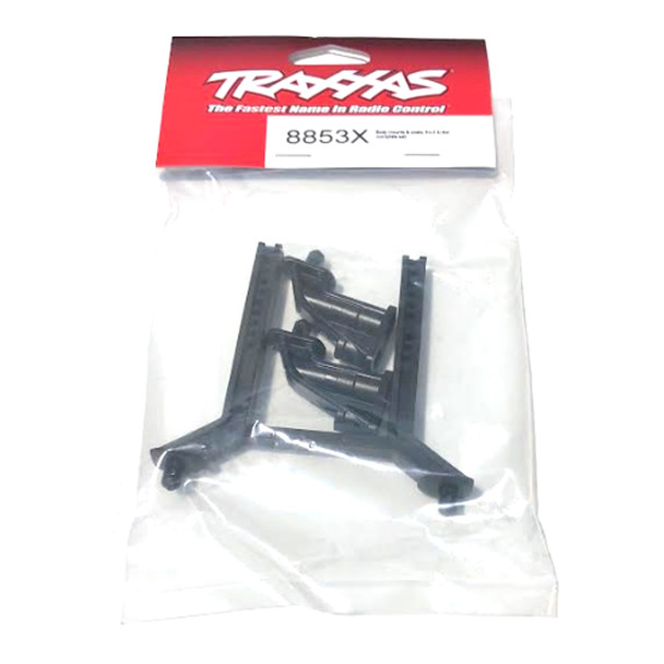 Traxxas 8853X Complete Set Front & Rear Body Mounts w/ posts for TRX-6