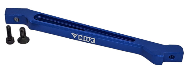 NHX RC Aluminum Front Chassis Brace for 1/8 V4 6S Senton / Typhon -Blue