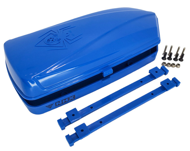 NHX RC Rooftop Luggage Storage Box for 1/10 TRX6 TRX4 Bronco Axial SCX10 D90 -Blue