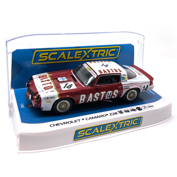 Scalextric C4235 Chevrolet Camaro Z/28 - 1980 Spa 24hrs 1/32 Slot Car