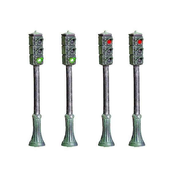 Woodland Scenics JP5651 Pedestal Traffic Lights - HO Scale