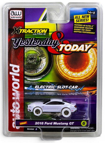 Auto World Xtraction Today 2018 Ford Mustang GT iWheels HO Slot Car