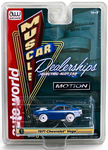 Auto World Thunderjet Baldwin Motion 1971 Chevrolet Vega iWheels HO Slot Car