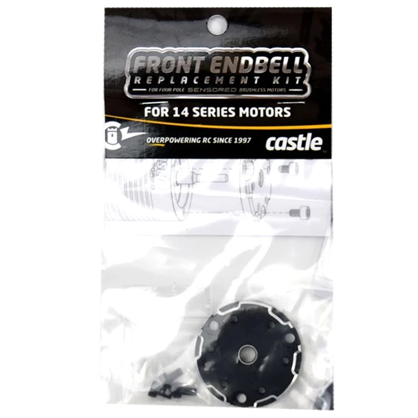 Castle Creations 14 Series Motor Front Endbell Replacement Kit 011-0133-00