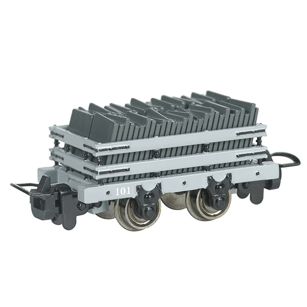 Bachmann 77302 Thomas & Friends Narrow Gauge Slate Wagon w/ Load #101 HOn30 Scale