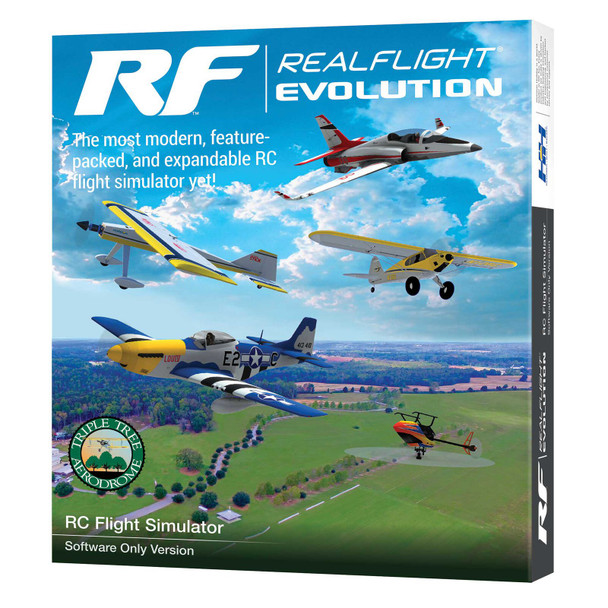 RealFlight RFL2001 Evolution RC Flight Simulator Software Only