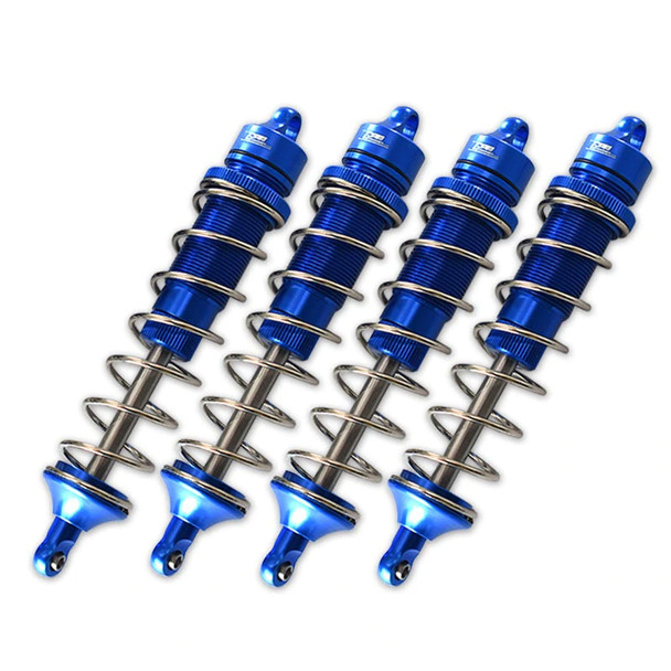 GPM Aluminum Front & Rear Adjustable Dampers 130mm Blue : Corally Sketer XL4S
