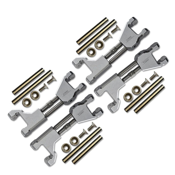 GPM Stainless Steel+Alum Supporting Mount w/Front & Rear Upper Arms Silver : Maxx