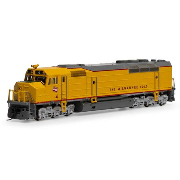 Athearn ATH15379 FP45 Milwaukee Road #4 Locomotive w/ DCC & Sound N Scale