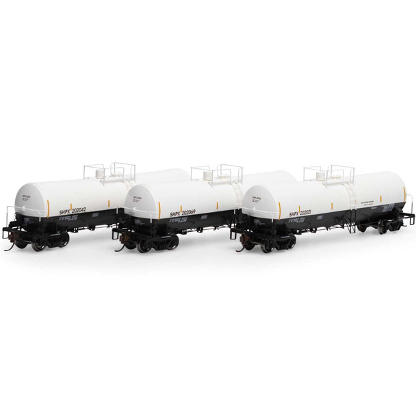 Athearn ATH16357 RTR 16,000-Gallon Clay Slurry Tank Car - SHPX #1 (3) HO Scale