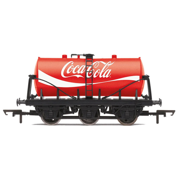Hornby R60154 Coca-Cola 6 Wheel Tank Wagon OO Scale