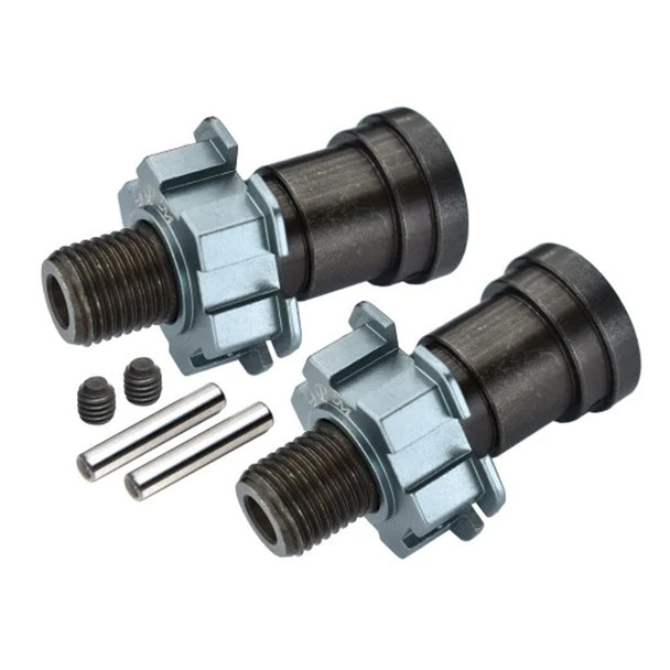 GPM Harden Steel CVD Joints & Aluminum Wheel Hex Grey for X-Maxx 4X4
