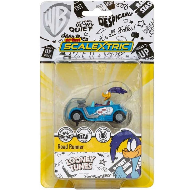 Scalextric G2164 Looney Tunes Road Runner Car HO 1/64 Slot Car
