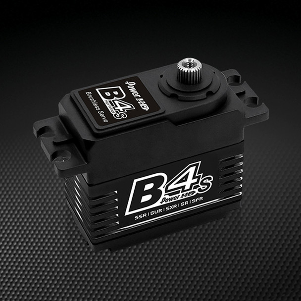 POWER HD B4S 444.4 oz / 0.065s Titanium & Steel Gear Brushless Servo