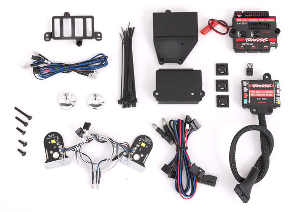 Traxxas 8038X Pro Scale LED Light Set w/Headlights for TRX-4 1979 Blazer & K10