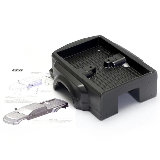 CEN Racing CD0933 FORD F-450 SD Truck Grey Titanium Bed Only - DL-Series