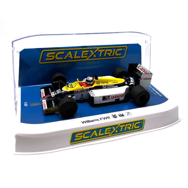 Scalextric C4318 Williams FW11 - 1986 British Grand Prix - Nigel Mansell 1/32 Slot Car