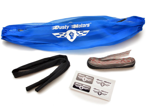 Dusty Motors Protection Dust Cover - Blue : Traxxas Slash 2WD