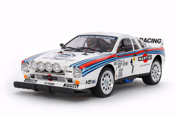 Tamiya 58654-60A 1/10 Lancia 037 Rally 4WD On Road TA-02S Chassis Racing Car Kit