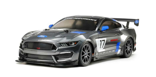 Tamiya 58664-60A 1/10 Ford Mustang GT4 4WD On Road TT-02 Chassis Racing Car Kit