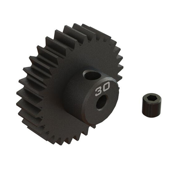 ARRMA ARA311092 30T 0.8 Mod 1/8'' Bore CNC Steel Pinion Gear : Infraction