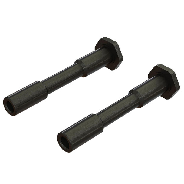 ARRMA ARA340186 Steel Steering Post - 6 x 45mm (2) for 1/8 Infraction / Limitless