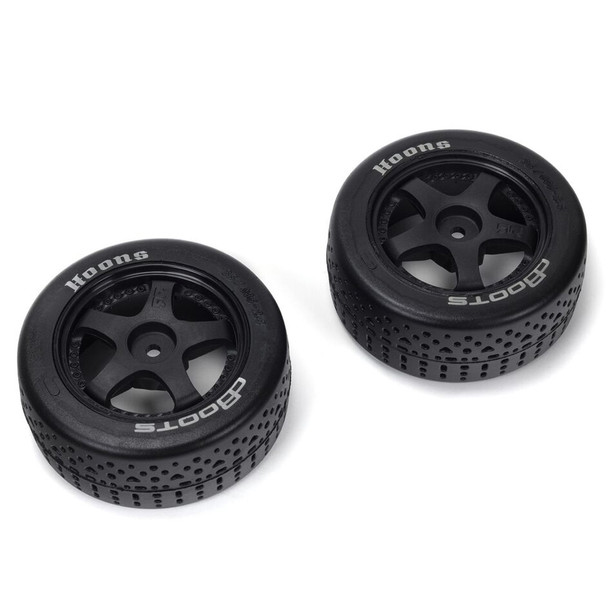 ARRMA ARA550096 dBoots Hoons Tires 2.4 Silver Compound w/ 5-Spoke Wheels (2)